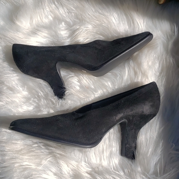 Bally Shoes Safarie High Heels Black suede - Picture 11 of 11